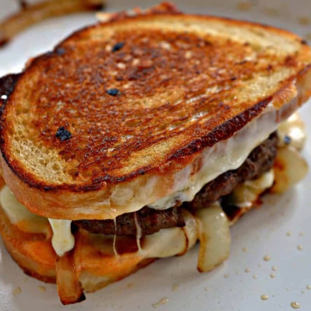Patty Melt on Rye.