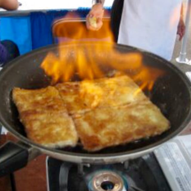 Saganaki.