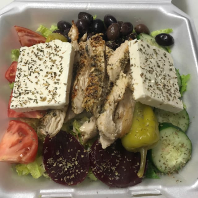 Baby Greek Salad.