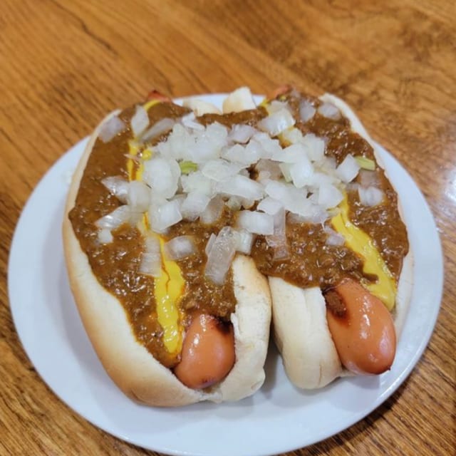 Coney Island Hot Dog.