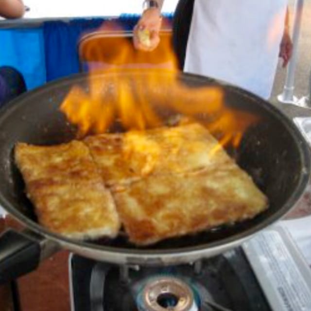 Saganaki.