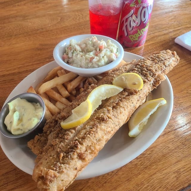 Walleye Fish Platter.