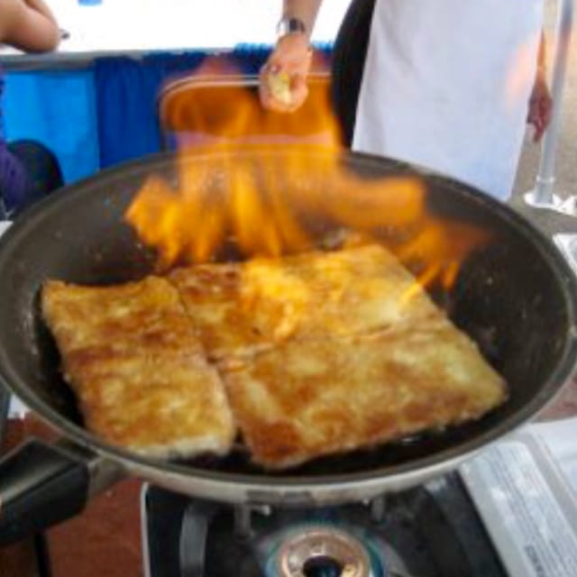 Saganaki.
