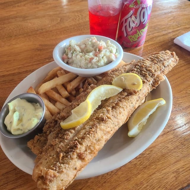 Walleye Fish Platter.