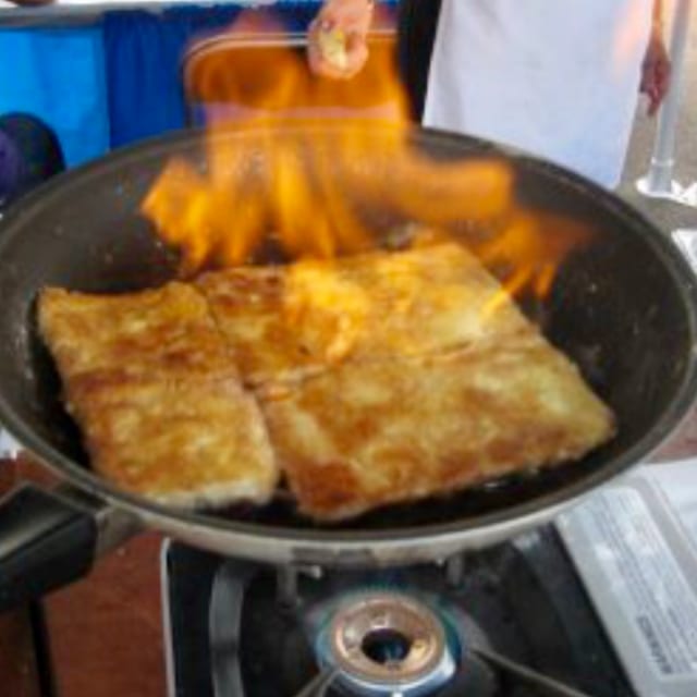 Saganaki.